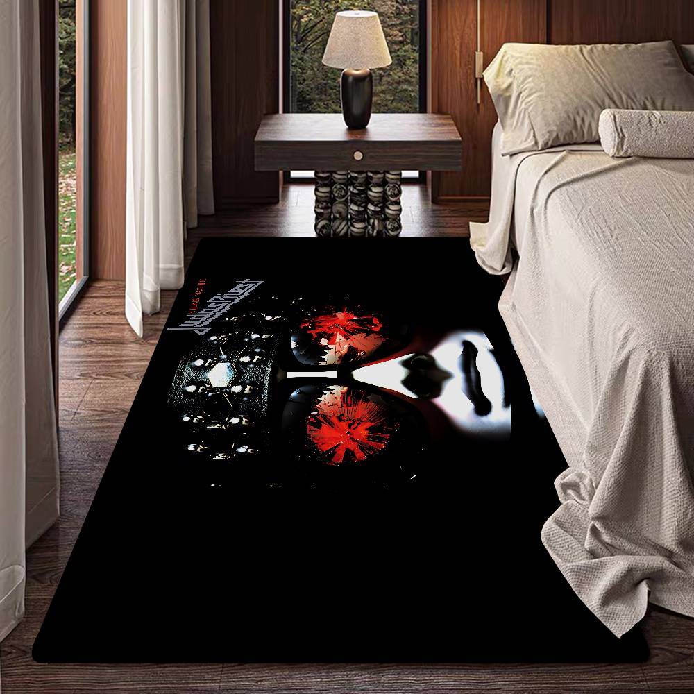 J-Judas P-Priest ROCK BAND Floor Mat Rectangle Anti-slip Home Soft Badmat Front Door Indoor Outdoor Mat Hotel Decor Mat