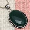 Onyx Green Pendant Set Earrings Jewelry Gemstone Handmade Ethnic