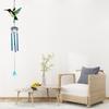 Hummingbird Wind Chimes Window Balcony Yard Home Wall Hanging Ornament Decor