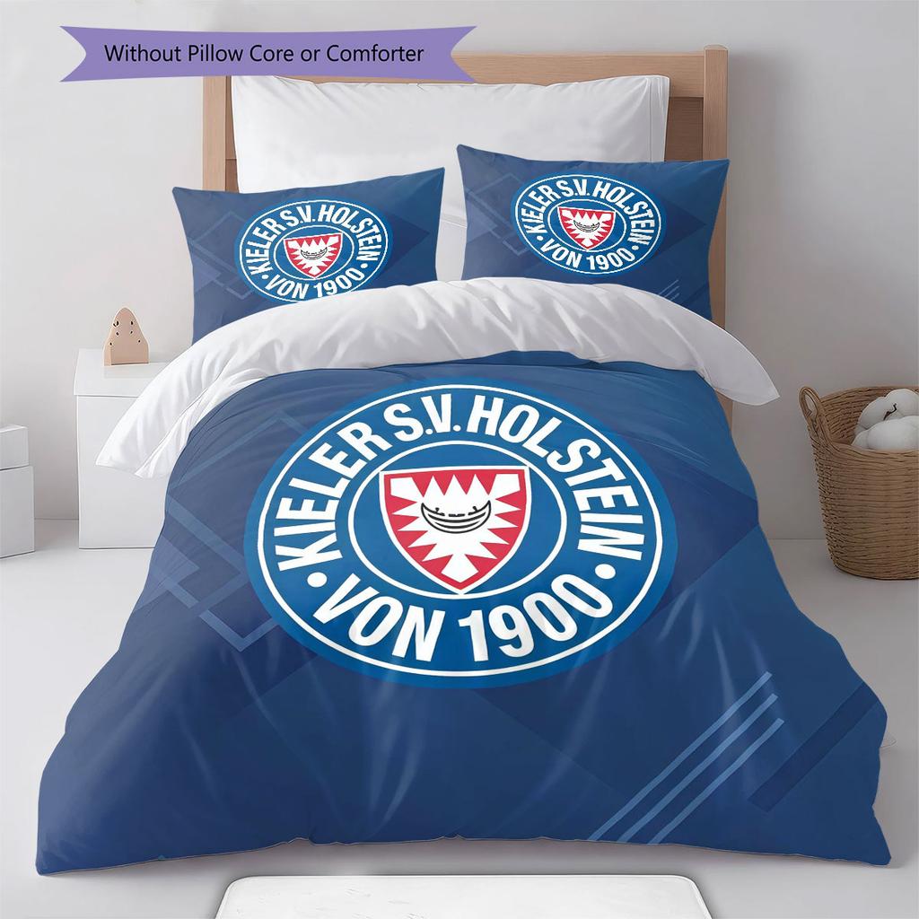 Kiel Spirit Bedding Quilt Set Quilt Cover Pillowcase Home Decoration Birthday Gift (1 * duvet cover + 2 * pillowcase, without core)