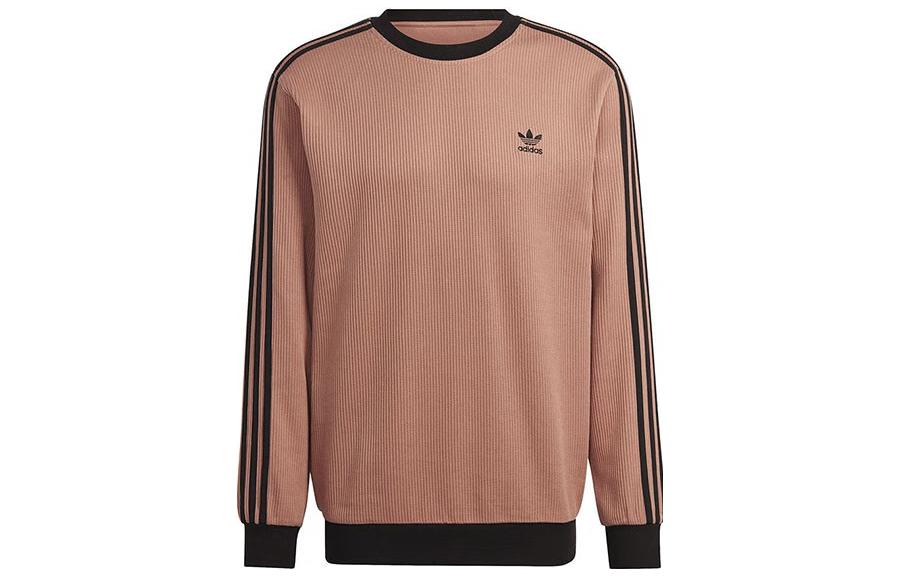 adidas Оригиналы Adidas Originals Свитшоты Мужские Umber С круглым вырезом Умеренный Обычный HS2080