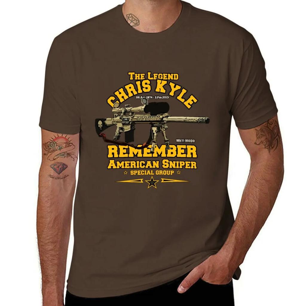 Remember Chris Kyle American Sniper TShirt Anime T Shirts Kawaii Clothes Plus Size Clothes Graphic Tee Shirt Outfits For Unisex