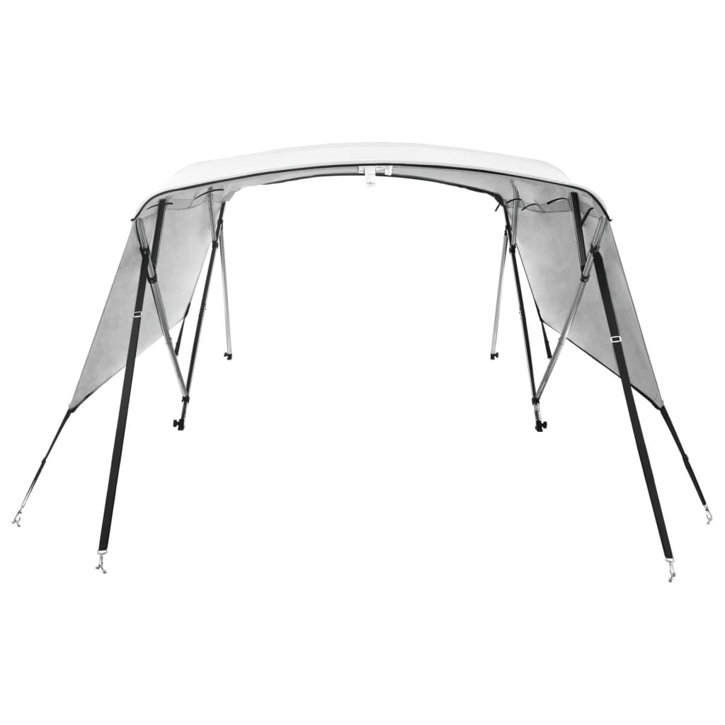 4 Bow Bimini Top with Side Panels 243 x (170 182) x 137 cm