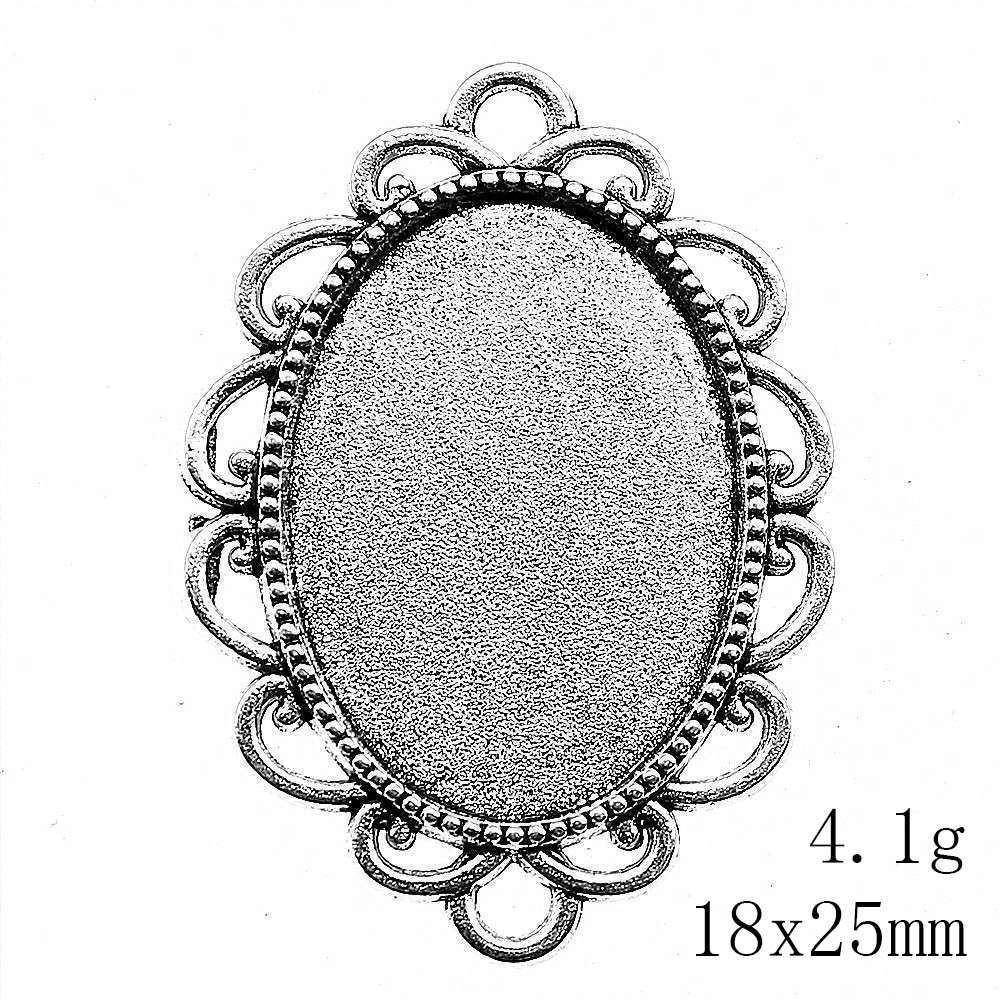 Подарки для женщин Ювелирные изделия и аксессуары Овальный стеклянный кабошон Подставка Поднос для установки Безель Аксессуары Детали DIY Аксессуары