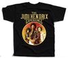 Футболка унисекс The Jimi Hendrix Experience Черная S-5XL Q4736
