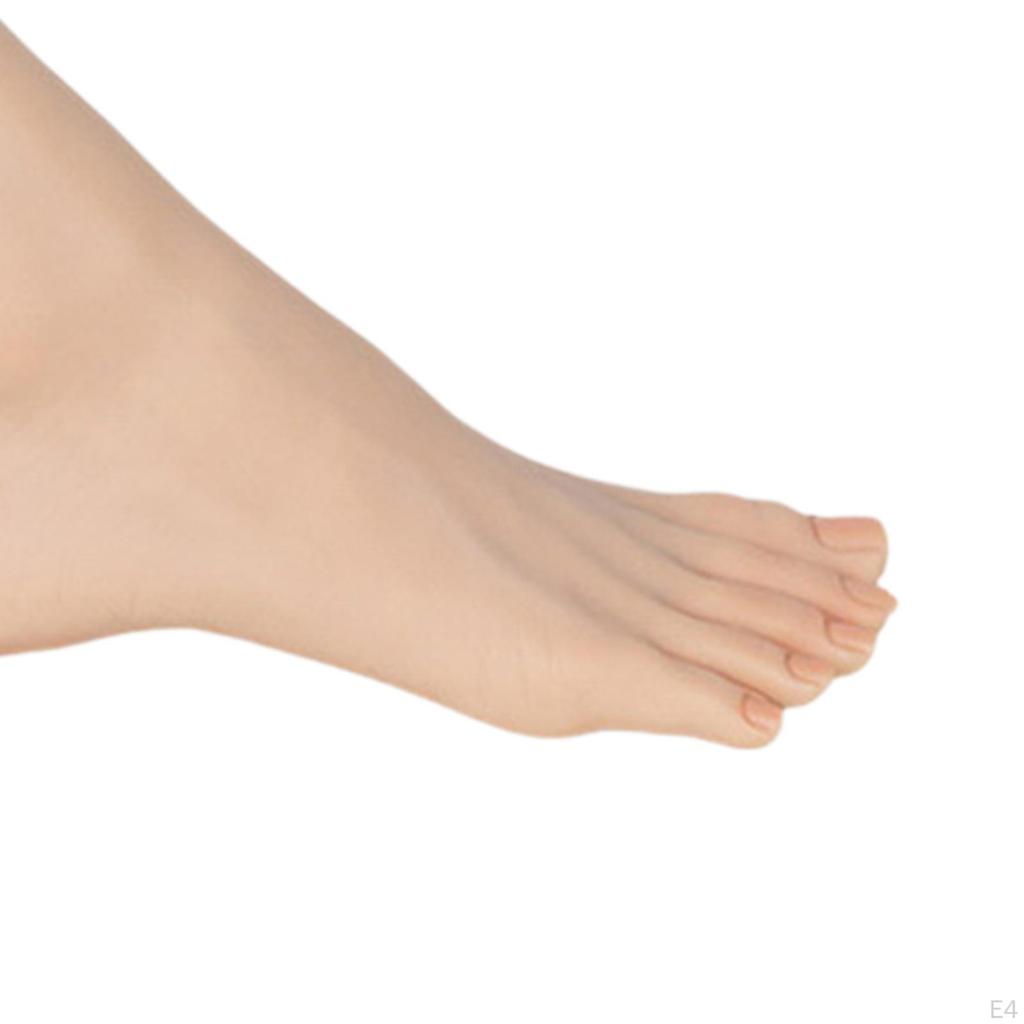 Female Mannequin Feet Display Foot Model Stand Manicure Tool Ankle Bracelet Shoes Sock for