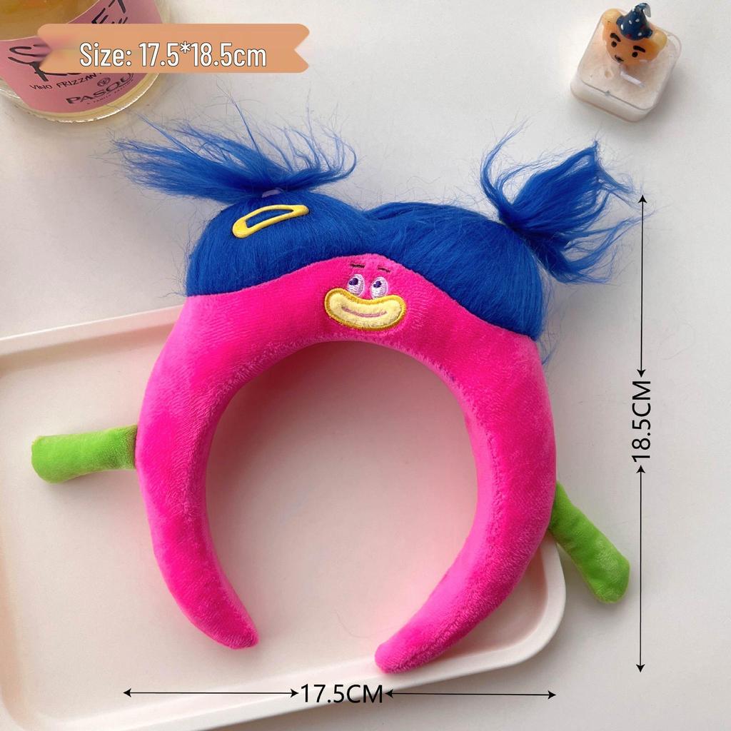 Очаровательная плюшевая повязка на голову Ugly Doll для макияжа и ухода за кожей
