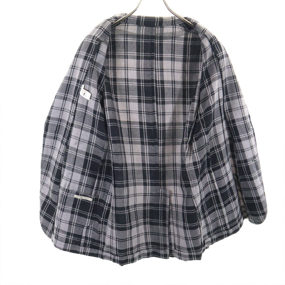 BOTTEGAVENETA made in Italy Check Pattern wool tailored jacket 50 Men's Used