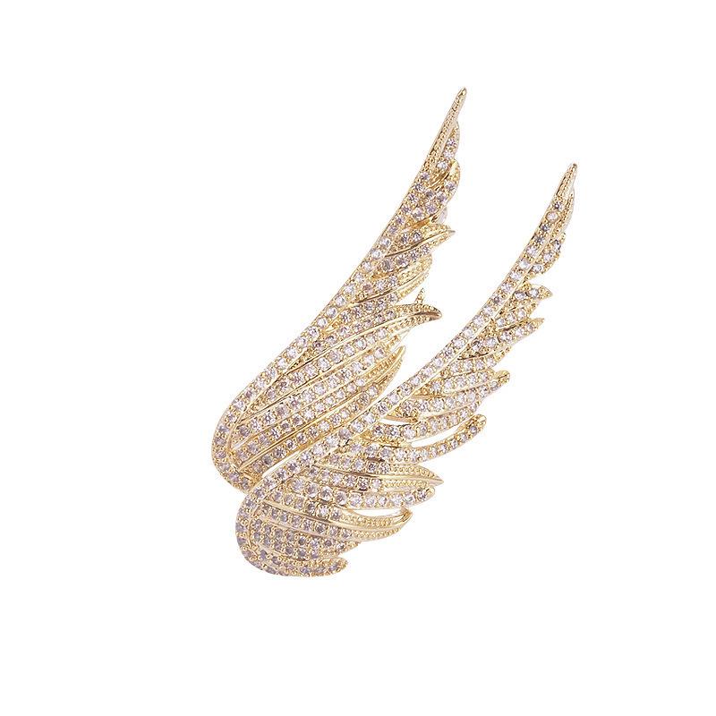 Элегантная брошь в виде золотого жемчужного колоса: Универсальный, Высококлассный Аксессуар для Женщин