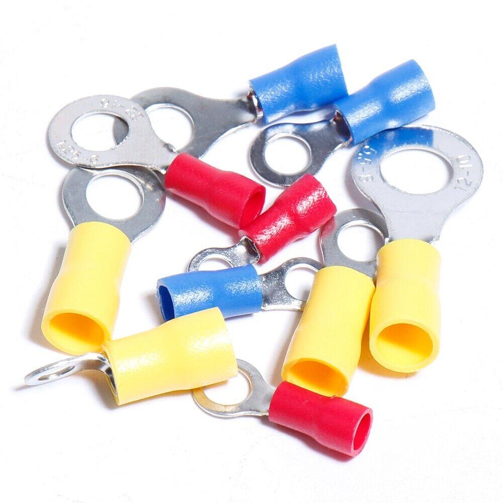 107 шт. изолированный электрический провод сращивание клемм обжимное кольцо соединительный комплект