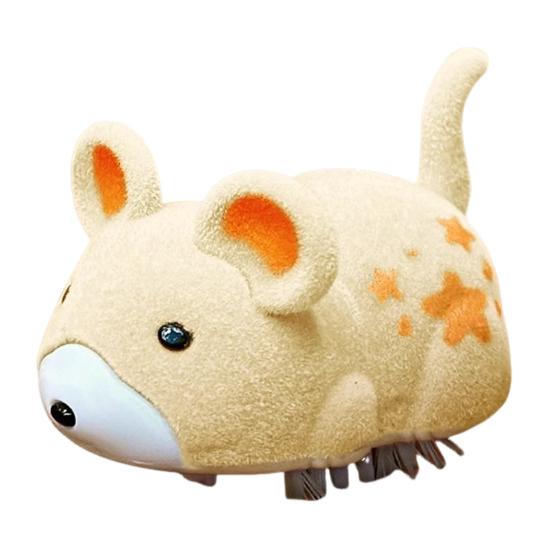 Electric Fake Rat Cat Toy Interactive Electronic Realistic Plush Mouse Toy Automatic Moving Kitten Self Play Exercise Toy for Indoor Cats