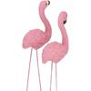 Садовая статуя фламинго, материал смола, 4 шт., милые подарки-фламинго, тонкие детали для патио