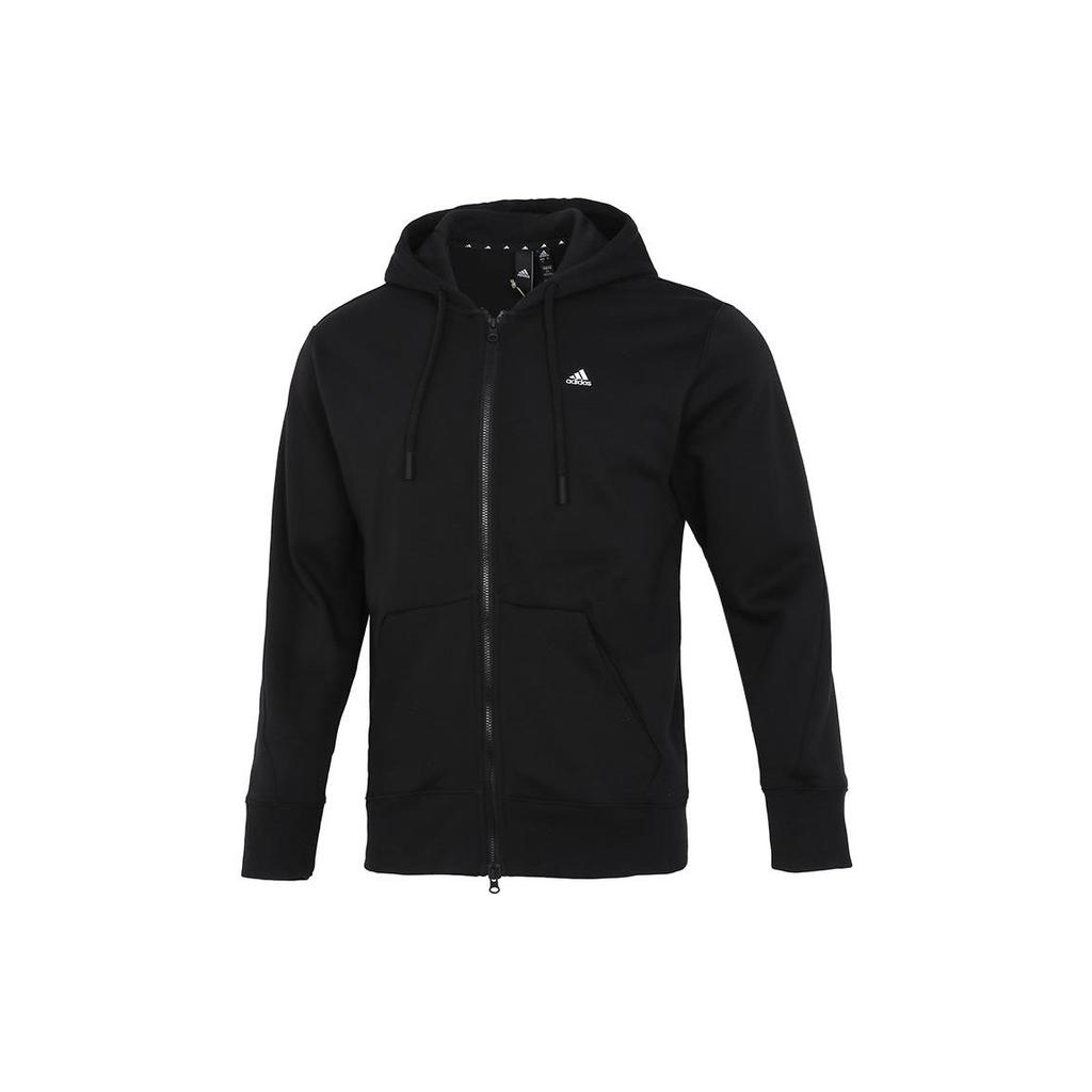 adidas Куртки Мужские Черные С Капюшоном Умеренные Другие H45369