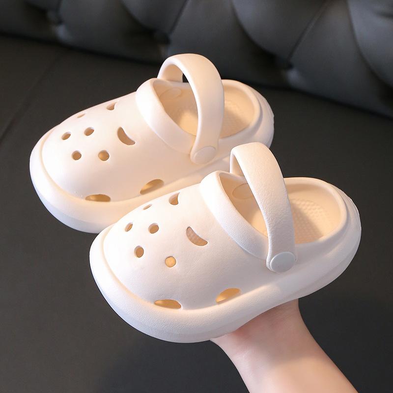 Детская обувь с отверстиями, мужские и женские сандалии и тапочки корейской версии, дышащая садовая обувь, летние сандалии и тапочки