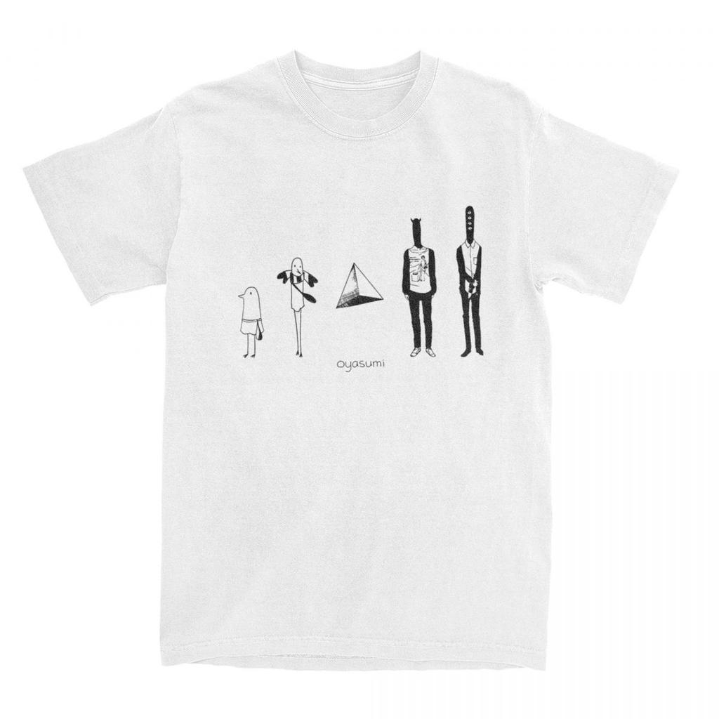 Men Women's Oyasumi Punpun Shirts Apparel Crazy Cotton T Shirts Top Tee Clothes Unique