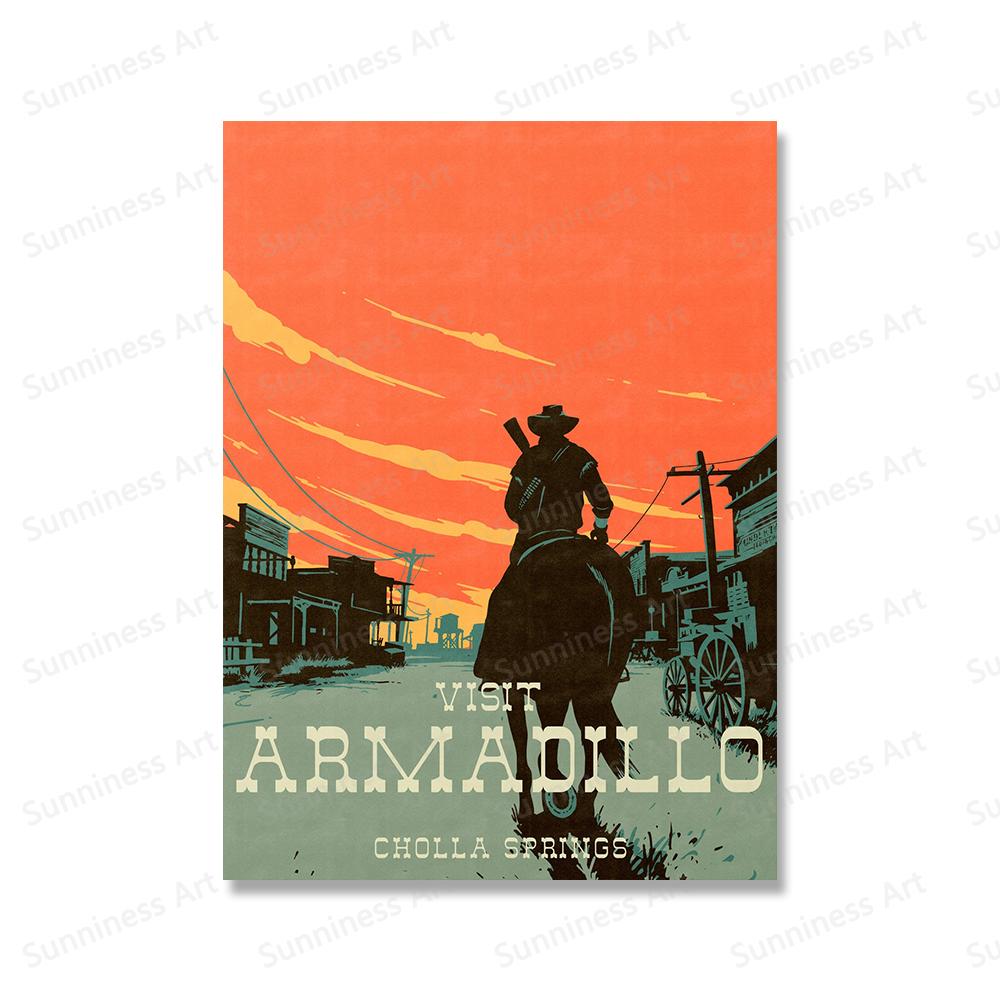 Картина на холсте, скандинавские винтажные дорожные постеры и принты Zelda, видеоигры, пейзажное искусство, настенные панно для гостиной, домашний декор