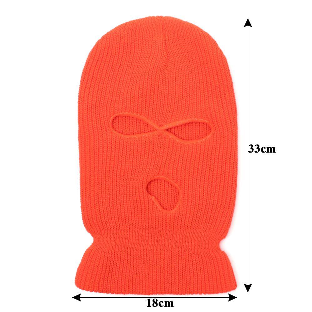 Лицо Шапка Вязаная Теплая Балаклава Теплая Дышащая Маска Для Лица Защита Шеи Зимняя Шапка