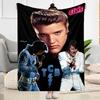 Elvis Blanket Ultrasoft Perfect For Chair Office Chair Picnics Four Seasons Multipurpose Digital Print Ideal Gift For Birthday Valentine'S Day