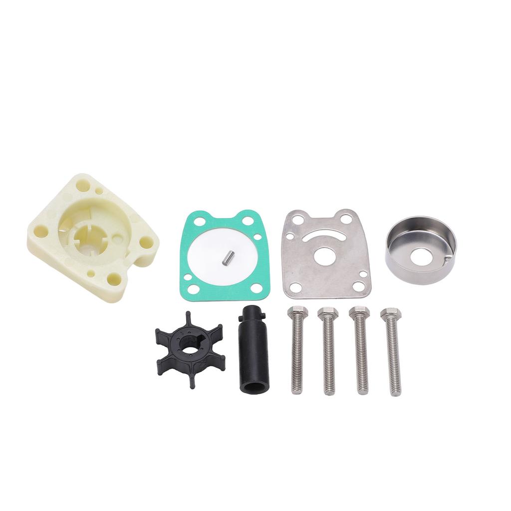 1 Set Marine Outboard Water Pump Impeller Repair Kit 6E0?W0078?A2?00 for 2 Stroke 4hp 5hp