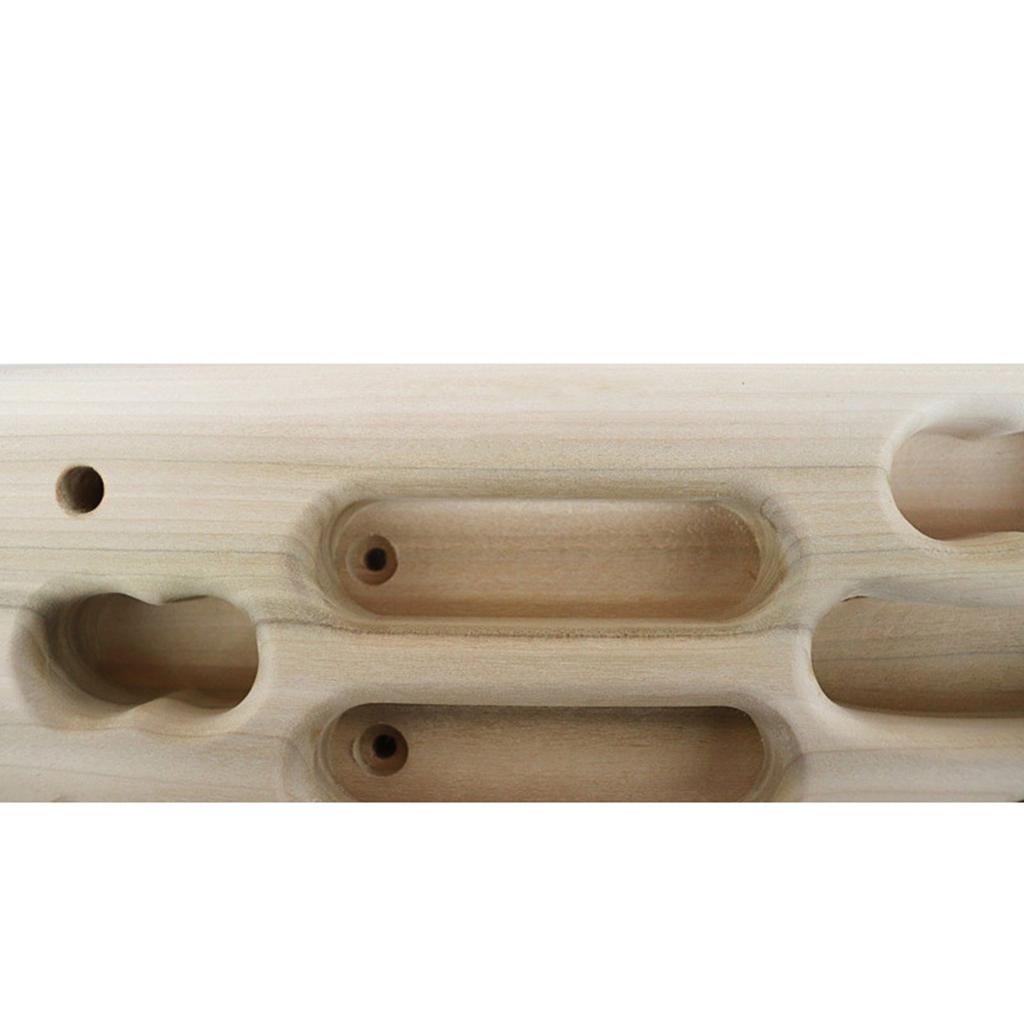 Wood Climbing Fingerboard Climbing Hangs Board Indoor Rock Climbing Fingerboard for Doorway Outdoor Indoor Enduring