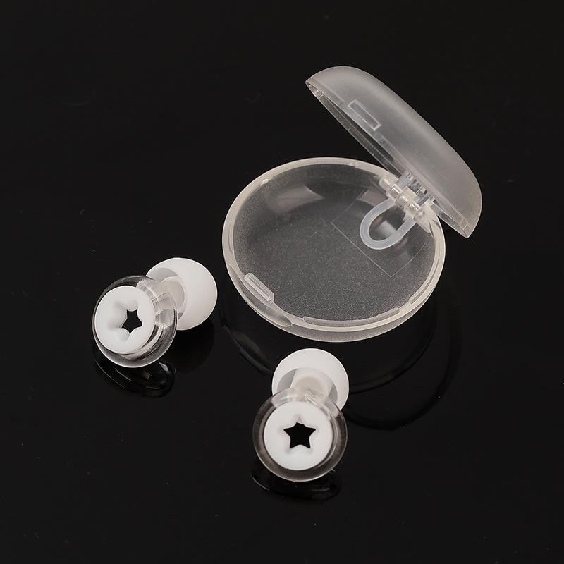 Силиконовые шумоизолирующие беруши: Водонепроницаемый, звуконепроницаемый, идеально подходит для общежитий, работы, мастерских и мест, где не спит храп