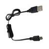 Кабель-переключатель питания USB на Mini USB 480 Мбит/с для зарядки и передачи данных для камеры, планшета, телефона, блок питания с выключателями ВКЛ/ВЫКЛ