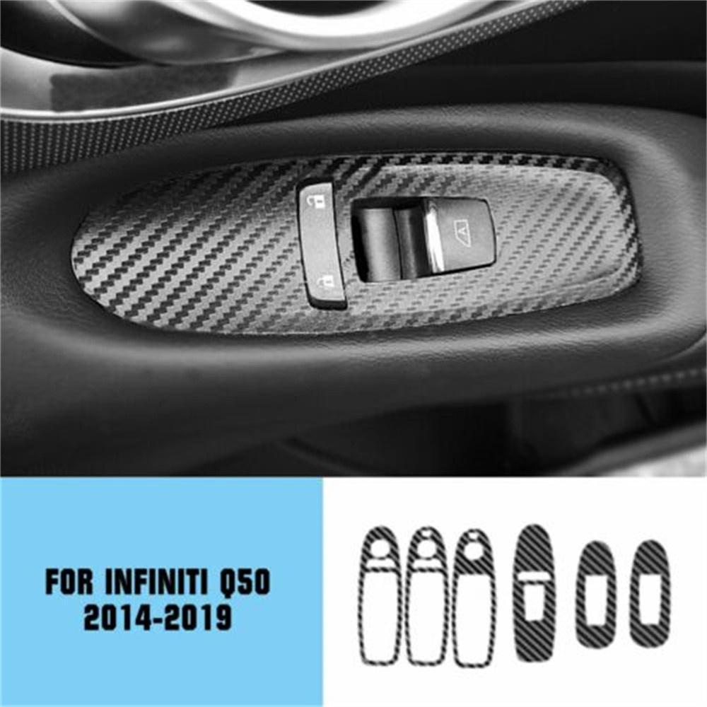 Interior Decal Trim for Infiniti Q50, Q60 2014-19