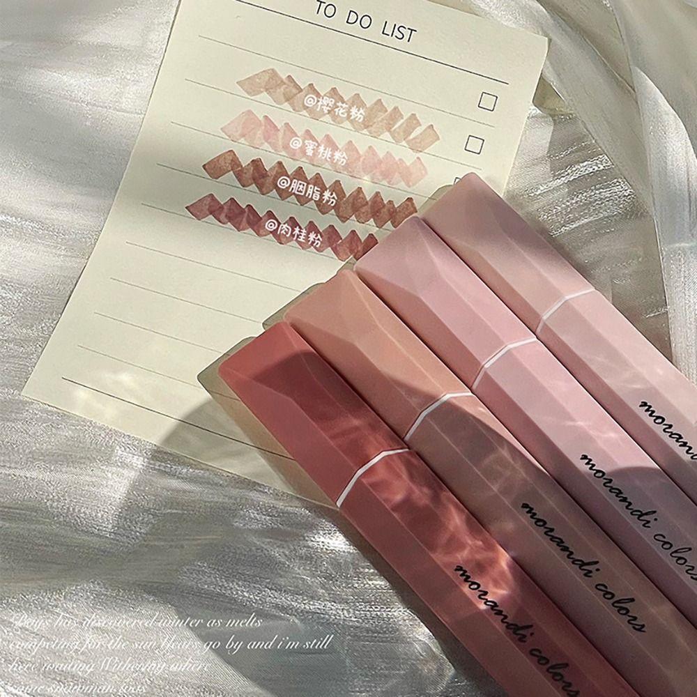 4PCS/Set Eye Protection Highlighter Graffiti Hand Account Pen Color Marker Pen Boys/Girls