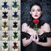 Women Cosplay Accessories Halloween Decor Gothic Clothes Feather Scarf Fur Shawl