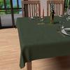 Stain-resistant Rectangular Tablecloth 150x250 Cm LUXURY Green, by Soleil d'Ocre