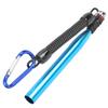 Инструмент для оснастки Wacky из алюминиевого сплава, кольцо для вязки мягкой приманки «Кровавый червь» с резиновым кольцом O, синий