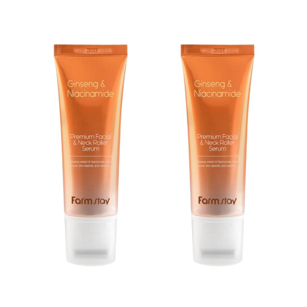 Farmstay Ginseng&Niacinamide Premium Facial&Neck Roller Serum 100ml(3.38oz)