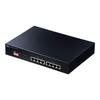 SANWA SUPPLY Long Distance Compatible PoE Switching Hub transmission/Gigabit (8 Ports) LAN-GIGAPOE81