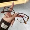 Ретро Плоские Очки Anti Blue Light Модные Солнцезащитные Очки Кошачий Глаз Защита UV400 Стильные Оптические Очки для Женщин Мужчин