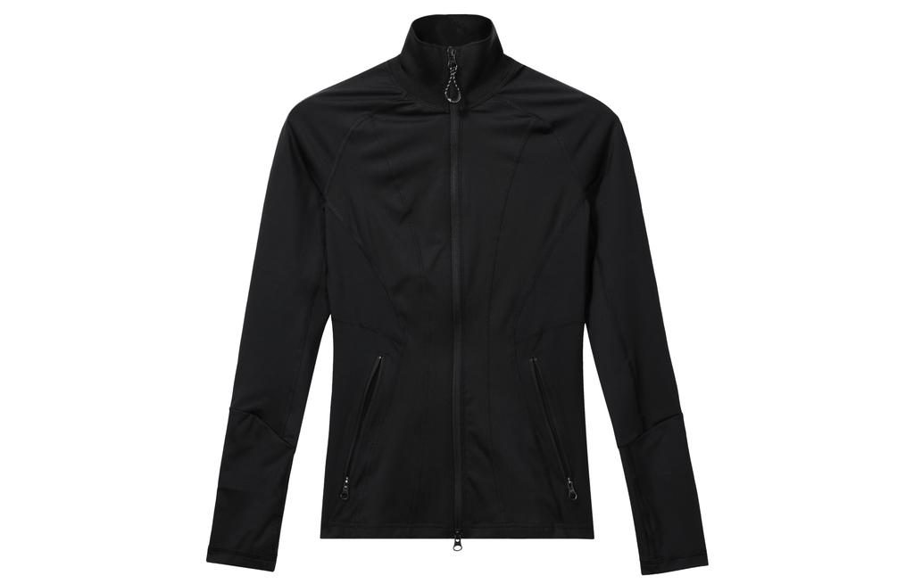 Women's Adidas X Stella McCartney Jackets Women's Black Stand Collar Moderate Other