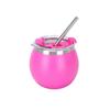 with Straw and Lid Argentine Yerba Mate Cup Double Wall Insulated Cups Portable Egg Cup  Office