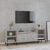 821200 vidaXL TV Stand Concrete Grey 160x35x55 Cm Engineered Wood