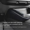 Для BMW X3 G45 2025 Черный кожаный материал Накладка на панель переключения передач центральной консоли автомобиля Рамка-накладка Наклейка Тюнинг Интерьер