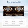 Decorative Artwork Theme Beach Towel Personalized Custom Name & Text Soft Quick Dry Beach Towel for Swimming Travel