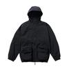 Snow Peak Nylon Tussah Size Perfect for and Outdoor Activities Jacket, L, Black, JK-25SU008, Festivals, Camping,