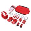 Electrical Lockout Tagout Kit with Circuit Breaker Lock Hasps Loto Tags Safety Padlocks Keys for