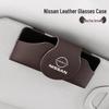 Nissan Sylphy Teana Qashqai X-Trail Terra Murano Kicks Кожаный держатель для очков зажим