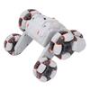 2.4Ghz RC трюковая машинка с датчиком жестов, поворотом на 360 градусов, подсветкой, 5 колес, игрушечный автомобиль с дистанционным управлением, серый