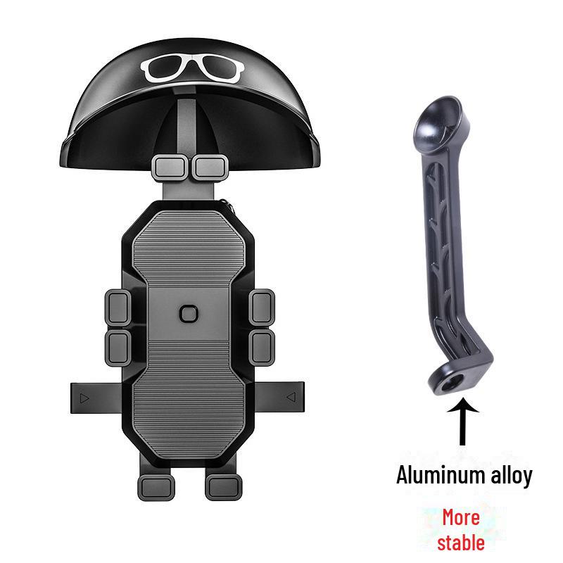 Водонепроницаемый солнцезащитный держатель для мобильного телефона на шлем, для мотоцикла, велосипеда - Дизайн "Осьминог"