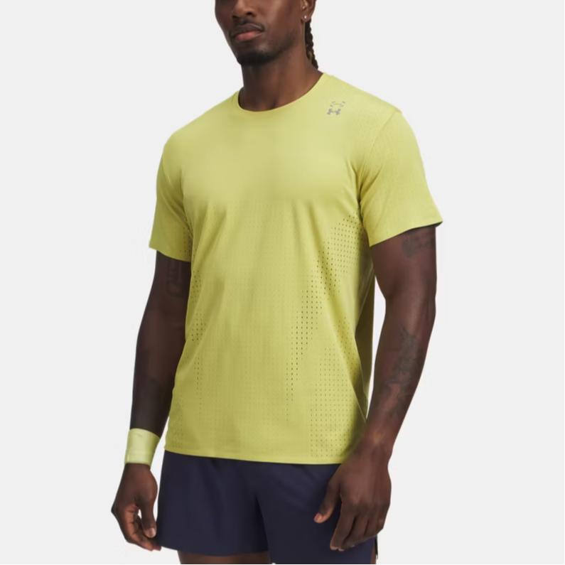Under Armour Halo Vent Футболка с круглым вырезом, простой пуловер, с коротким рукавом, мужские топы 6001829-729