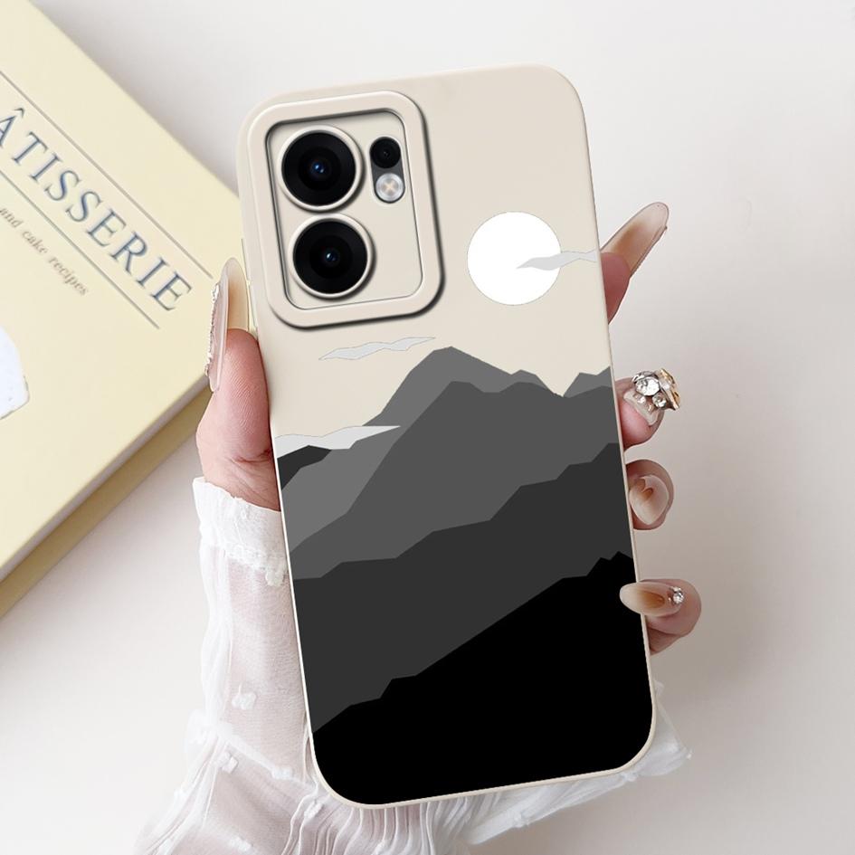 Для Oppo Reno 13F 5G Чехол Модные Закатные Девушки Астронавт Coque Мягкий Силиконовый Чехол для Телефона Для OPPO Reno13 FS RENO13F CPH2699 Capa