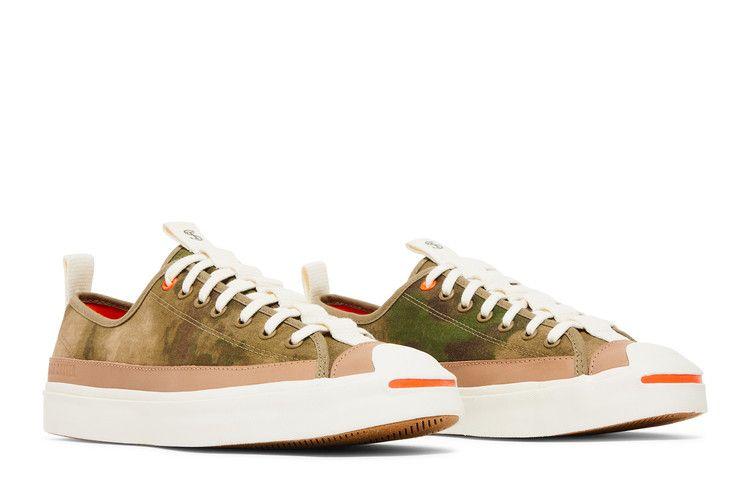 Men's Sneakers Converse Jack Purcell Todd Snyder Rebel Prep Elmwood/Egret/Champagne Tan