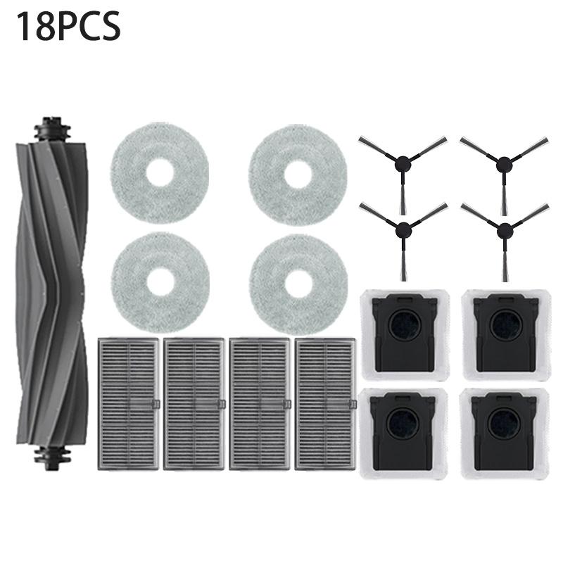 Для Dreame L10S Pro Ultra Heat, X30 Ultra, X30 Pro Plus Запчасти Аксессуары Щетка Фильтр Тряпка для швабры Пылесборники