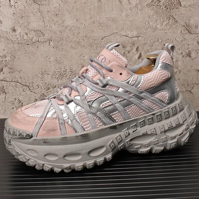 Модные ретро кроссовки, кроссовки парижского папы, удобные и дышащие мужские кроссовки из сетки, внутренняя спортивная повседневная обувь b33