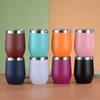 12oz Eggshell Thermals Mugs 304 Stainless Steel Wine Cups Double Wall Vacuum Flasks Office and Household Insulated Coffee Cup